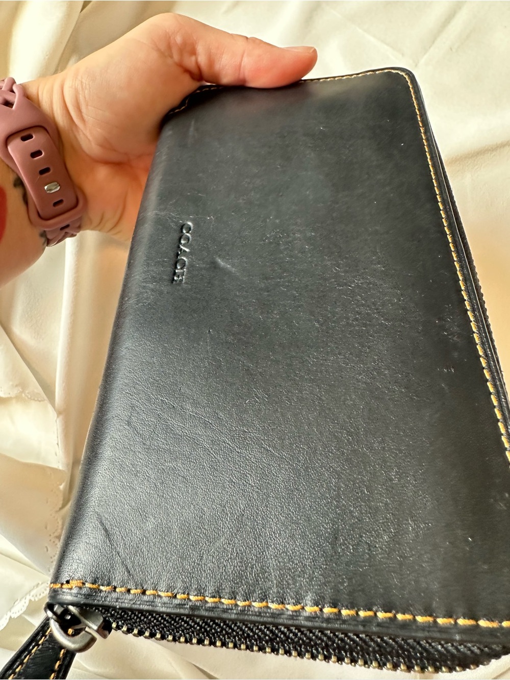Coach 1941 Rexy Accordion Zip Wallet - Gem